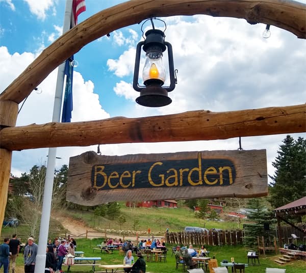 Beer Garden at Gold Hill Inn
